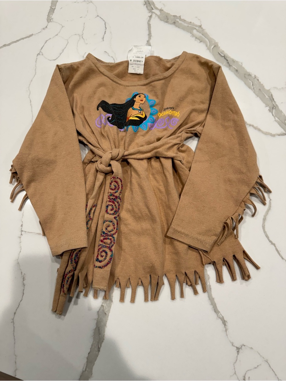 Vintage Disney Kids Pocahontas Top